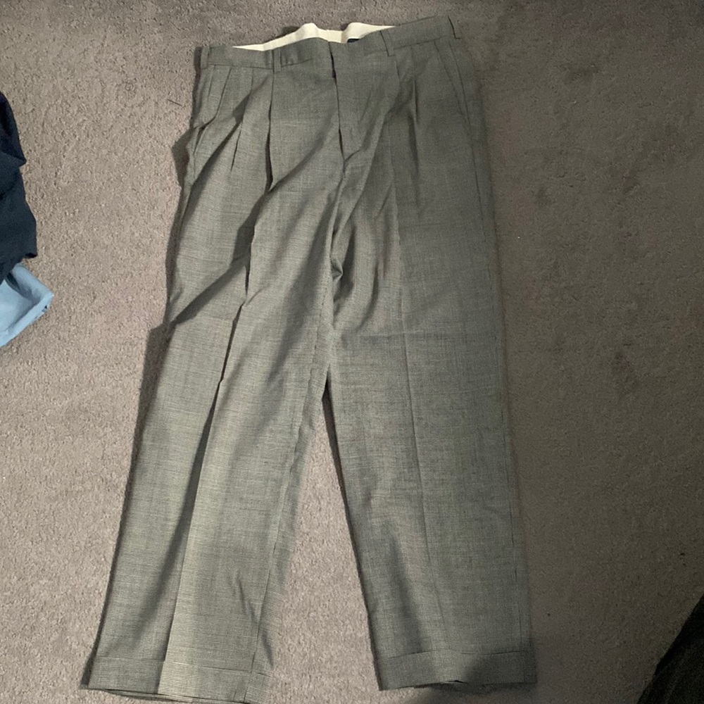 Black/white pants